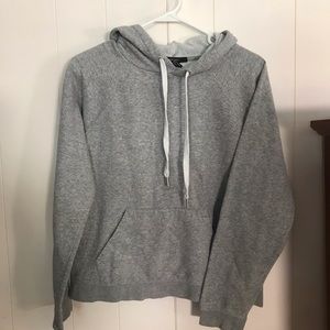 heather grey hoodie